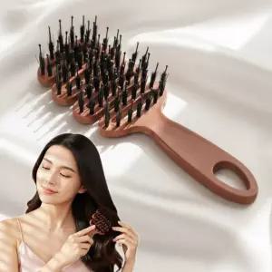 드라이브러쉬 엉킴방지 두피마사지 뿌리볼륨 / 헤어브러쉬 볼륨케어 비단결 빗