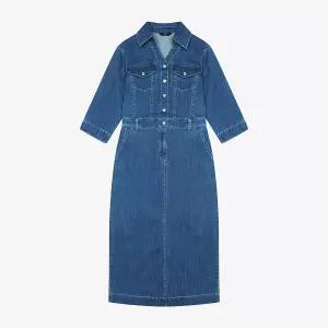 [SI]SI  데님 H라인 원피스 RE H