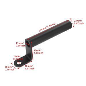 연장형 브래킷 백미러 마운트 바이크 오토바이 스쿠터 자전거용 호환 범용 호환 휴대폰 거치대 스포트라이