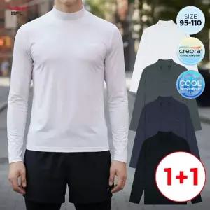 [1+1] BFL 남성 올시즌 크레오라 반목폴라 냉감 긴팔티셔츠 골프이너티 고스판 S2FPTS-101M