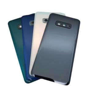 [호환]삼성에 적합한 갤럭시 S10E SM-G9700 후면 유리 도어 배터리 커버 하우징