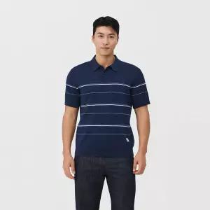 [PAT 남성] 핀 스트라이프 카라 스웨터_QL33603