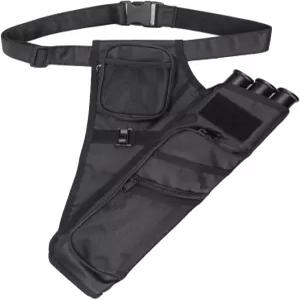 XTACER 3 튜브 힙 퀴버 사냥 훈련 카모 양궁 화살 홀더 활 벨트 허리 교수형 표적