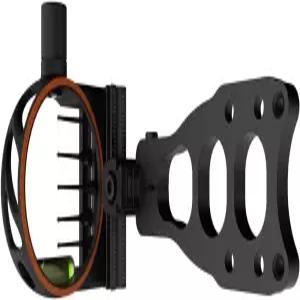 Sanlida 5핀 양궁 조준기(라이트 드래곤 X9) 버블 레벨 및 오른손 컴파운드 보우용 다중 장착 구멍 포함