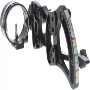 TRUGLO 레인지 로버 단일 핀 .019 직경 오른손용 양궁 사냥 이동식 블랙 조준기 (표준 조정 라이트 미포함)