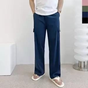 [생활] GSS VR181M 남자아이스쿨 카고와이드 밴딩팬츠