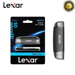 렉사 USB 3.2 듀얼 슬롯 타입-C 메모리 카드 리더 최대 205Mbs SD 및 마이크로SD TF