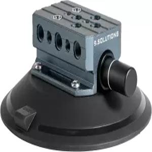 9솔루션 6인치 흡입 컵 독특한 치즈 흡입판 모든 산업용 9VB5105M 마운트용 나사 파워 면의 그립 자동차