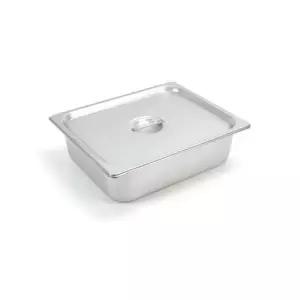 1/2용 스텐보관용기 주방용품 스텐바트 뚜껑포함 4형 업소용 업소용품