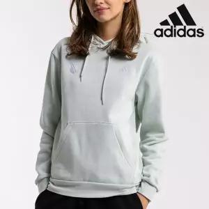 [아디다스] 여성용 후드티 /d6- IY1651 / W SL FC HD 우먼스 에센셜 스몰 로고 필 코지 후디