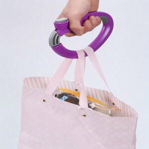 핸드카 1개입 가방 손잡이 휴대용 쇼핑백 캐리어 핸들 홀더 식료품 편리한 운반 도구