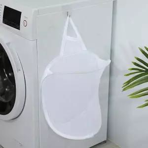 걸이 JVB925V6 빨래바구니 생활바구니 손잡이바구니 화이트