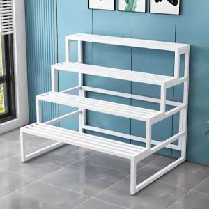 철제 계단선반테이블 계단식 의류매장 신발매장 사다리 진열대