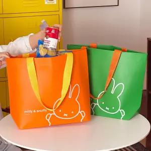 조선문방구 7000 미피 리유저블백 정품 타포린백 쇼핑백