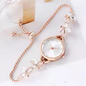 스테인리스 스틸 메쉬 밴드 여성 손목시계골드 여자 20대 30대 직장인 메탈 로즈 실버