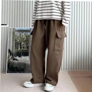 기모팬츠 베텔 기모 코듀로이 카고 벌룬팬츠 SD-241030