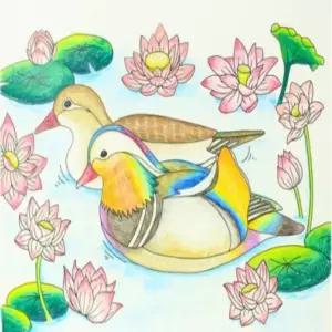 쭝덕이네협력사 시니어 컬러링북 노인 쉬운 어르신 색칠공부 도안