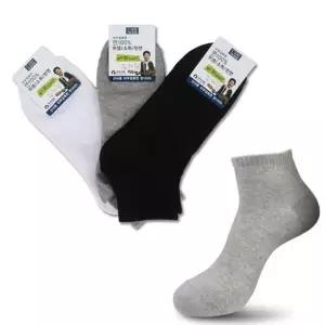 [S60A861]깔창 단목양말(무지)M10-02 10켤레