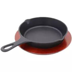 무쇠팬 얇은 후라이팬 스테이크 그리들 불판 26cm 볶음