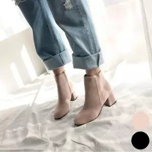 [SX082ZB]구두 기모 삭스앵클부츠 안감 겨울 부츠