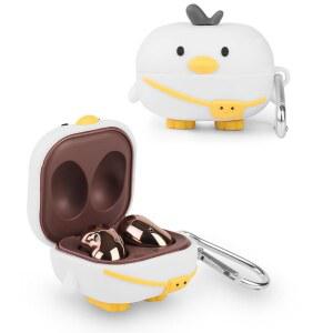 삼성 갤럭시 버즈2 프로 라이브 케이스 실리콘 2020 이어버드 키체인이 이어버드 이어버드 버즈 프로 포함된 SUUBLG 보호 커버 2021 2022 이어폰 2021