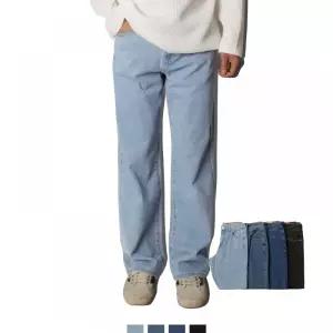 세미와이드 남자 베이직 스판청바지