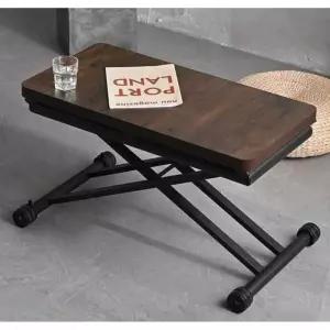 리프트업 높이 조절 거실 테이블 소파 이동식 리프팅 커피