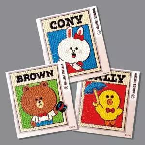 TBZ 빈티지 라인프렌즈 스티커 보석십자수(TPD3-403)