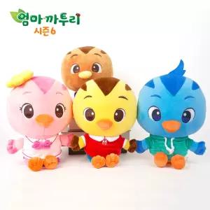 엄마까투리 인형 시즌6 커들 기본형 꽁지 두리 세찌 마지 중형 인형 33cm