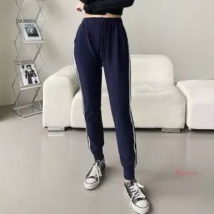가을용 라인 두줄 밴딩 바지 팬츠 트레이닝 조거jkl208