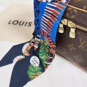 ( )스카프 손수건 방도 가방손잡이 명품가방 블루1P 반다나 핸드백 미니 가방 방도 명품 캐리어네임태그