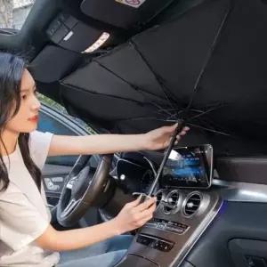 ( )우산형 자동차 햇빛 가리개 블라인드 차량용 햇빛 가리개 앞유리 커튼