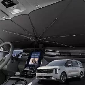 (선택 선택/카니발 우산 커버)자동차 햇빛가리개 카니발 원터치 우산타입