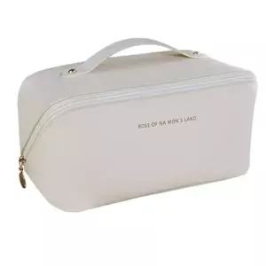 ( )화장품 파우치 화이트 화장품파우치 화장품가방 메이크업파우치 지퍼파우치 대용량파우치