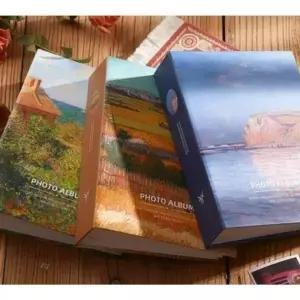 접착식 스퀘어 사진 북 스크랩 앨범 대용량