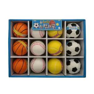 폼볼 플유 공 인기템 스펀지 금메달 프리미엄 미니공 1박스 12개입 영유아공