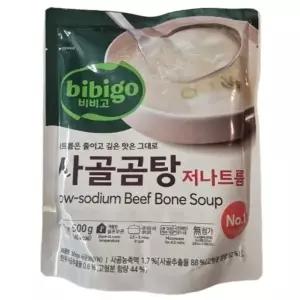 비비고 cj제일제당 저나트륨 사골곰탕 500G x15개