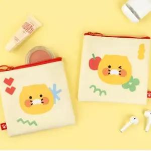 춘식이 사각 파우치 다용도 캐릭터 수납백 카카오프렌즈 화장품 파우치 수납함