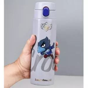 ( )이중 스텐 텀블러 원터치 500ml 캐릭터 디자인 보온 보냉 빨대 텀블러