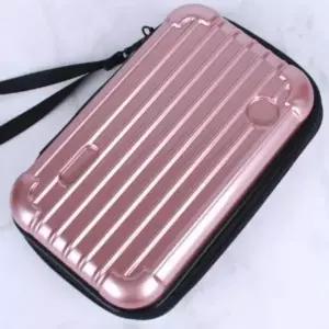 ( )화장품파우치 여행파우치 여행용파우치 화장품미니파우치 하드캐리어파우치 미니 로즈골드