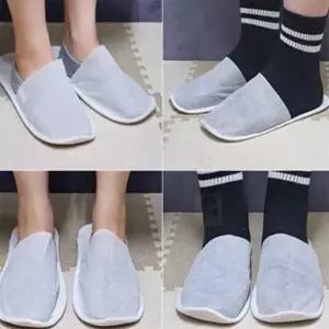 ( )호텔용일회용슬리퍼 펜션용품 기내용슬리퍼 손님용 부직포 슬리퍼