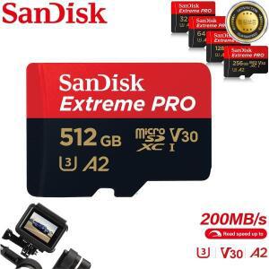 샌디스크 익스트림 마이크로 SD TF UHS-I 고속 메모리 카드 32G A1 64G 128G 256G 400G 1T U3 A2 V30 휴대
