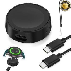 여행용 무선 충전기 키체인 삼성 갤럭시 워치 7 울트라 6 5 프로 4 클래식 3 및 액티브 2