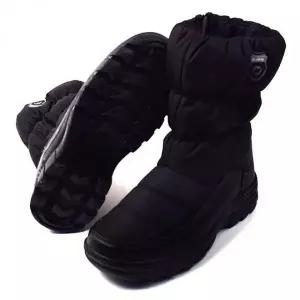 남성 겨울 방한 퍼 부츠 패딩 슈즈 털 안감 캐주얼 방수 신발