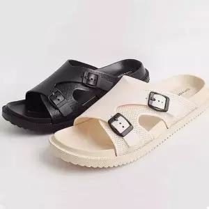 소프트 투버클 스트랩 샌들 슬리퍼 남녀 공용 편한 착화감
