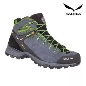 살레와 남성 알파인 메이트 미드 PTX 파워텍스 등산화 옴브레블루/페일프로그
