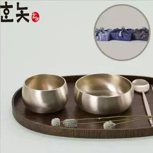 수공예 유기 그릇 세트 신혼부부 방짜유기 세트 놋그릇 주방 선물