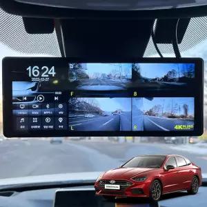 쏘나타N라인 프리미엄 호크W9 호환 블랙박스