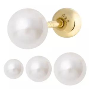 [라울스톤] 14K 4mm 담수 진주 골드 금 피어싱