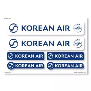 KOREAN AIR 대한항공 로고 스티커SET